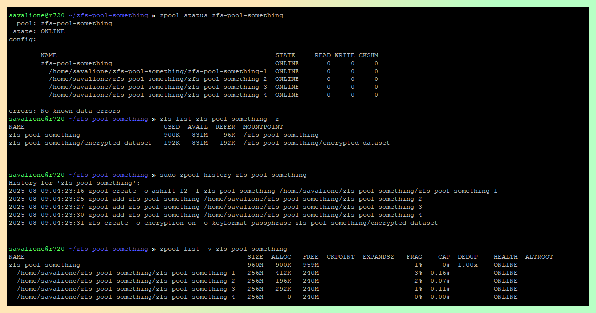 Header image for the article 'How to create a zfs pool out of a file'