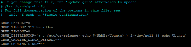 Linux kernel boot parameters (AMD)